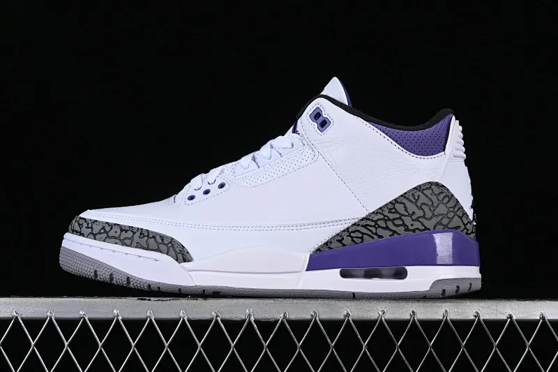 All categories Air Jordan Jordan series basketball shoes Air Jordan 3 LW version Air Jordan 3 "Pine Green" AJ3 Joe 3 Villain Purple CT8532-105